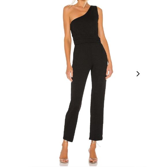 Lovers and Friends Sophie Jumpsuit Size XS Single‎ Strap Look Black - Picture 1 of 7